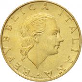 Italy, 200 Lire, 1993, Rome, MS(60-62), Aluminum-Bronze, KM:155