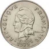 French Polynesia, 50 Francs, 1975, Paris, AU(55-58), Nickel, KM:13