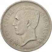 Belgium, 5 Francs, 5 Frank, 1931, EF(40-45), Nickel, KM:98