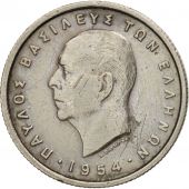 Greece, Paul I, 50 Lepta, 1954, AU(50-53), Copper-nickel, KM:80