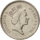 Grande-Bretagne, Elizabeth II, 5 Pence, 1992, TTB+, Copper-nickel, KM:937b