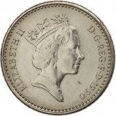 Grande-Bretagne, Elizabeth II, 5 Pence, 1990, TTB+, Copper-nickel, KM:937b