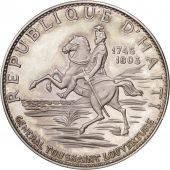 Haiti, 10 Gourdes, 1967, MS(63), Silver, KM:65.1
