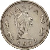 Malte, 2 Cents, 1972, British Royal Mint, TTB+, Copper-nickel, KM:9