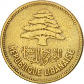 Monnaie, Lebanon, 25 Piastres, 1952, Utrecht, TTB, Aluminum-Bronze, KM:16.1