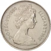 Grande-Bretagne, Elizabeth II, 5 New Pence, 1980, TTB, Copper-nickel, KM:911