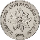 Madagascar, 5 Francs, Ariary, 1972, Paris, AU(50-53), Stainless Steel, KM:10