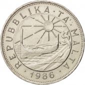Malta, Lira, 1986, AU(50-53), Nickel, KM:82