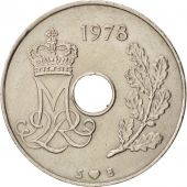 Danemark, Margrethe II, 25 re, 1925, Copenhagen, TTB+, Copper-nickel, KM:861.1