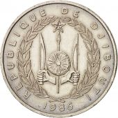 Djibouti, 50 Francs, 1986, Paris, TTB+, Copper-nickel, KM:25