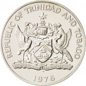 TRINIDAD & TOBAGO, 50 Cents, 1976, SPL+, Copper-nickel, KM:33