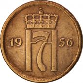 Norway, Haakon VII, Ore, 1956, AU(50-53), Bronze, KM:398