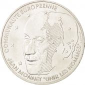 France, Jean Monnet, 100 Francs, 1992, SUP, Argent, KM:1120, Gadoury:907