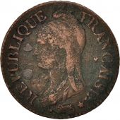 France, Dupr, 5 Centimes, 1796, Lille, TB, Bronze, KM:640.11, Gadoury:126