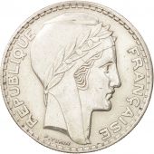 France, Turin, 20 Francs, 1933, Paris, AU(50-53), Silver, KM:879, Gadoury:852