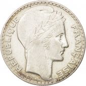 France, Turin, 10 Francs, 1933, Paris, AU(50-53), Silver, KM:878, Gadoury:801
