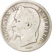 France, Napoleon III, Napolon III, 2 Francs, 1868, Paris, TB, Argent, KM:80...