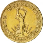 Hongrie, 10 Forint, 1983, TTB+, Aluminum-Bronze, KM:636