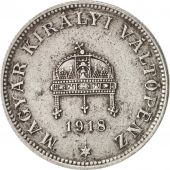Hongrie, 20 Fillr, 1918, TTB+, Iron, KM:498