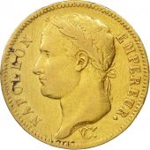 France, Napolon I, 40 Francs, 1812, Paris, TTB, Or, KM:696.1, Gadoury 1084