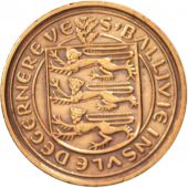 Guernsey, Elizabeth II, 1/2 New Penny, 1971, AU(50-53), Bronze, KM:20