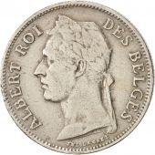 Belgian Congo, 50 Centimes, 1927, AU(50-53), Copper-nickel, KM:22