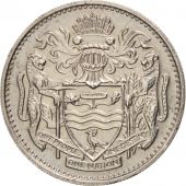 Guyana, 25 Cents, 1989, SUP, Copper-nickel, KM:34