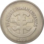 Colombia, 5 Pesos, 1971, AU(50-53), Nickel Clad Steel, KM:247