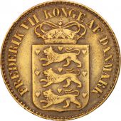 Danish West Indies, Frederik VII, Cent, 1860, Altona, AU(50-53), Bronze, KM:63