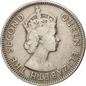 Cyprus, 50 Mils, 1955, AU(50-53), Copper-nickel, KM:36