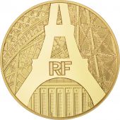 Vme Rpublique, 50 Euro Or Unesco, Tour construite par G.Eiffel, 2014