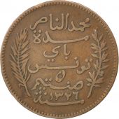 Tunisie, 5 Centimes, 1908 A (Paris), KM 235