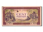 Indochine, 100 Piastres type 1942-45, lettre G