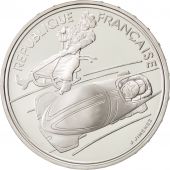 Vme Rpublique, 100 Francs Albertville, Bobsleigh, 1990, KM 981