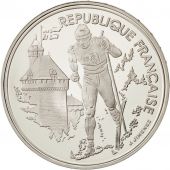 Vme Rpublique, 100 Francs Albertville, Ski de fond, 1991, KM 994