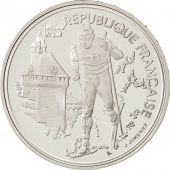 Vme Rpublique, 100 Francs Albertville, Ski de fond, 1991, KM 994
