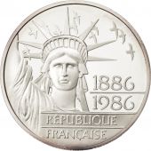 Vme Rpublique, 100 Francs Libert, argent BE, 1986, KM 960a