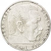 Allemagne, IIIme Reich, 2 Reichsmark 1938 E, KM 93