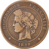 IIIme Rpublique, 10 Centimes Crs 1889 A, KM 815.1