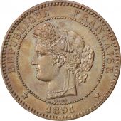 IIIme Rpublique, 10 Centimes Crs 1891 A, KM 815.1