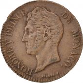 Monaco, Honor V, 5 Centimes 1837 MC, KM 95.2a