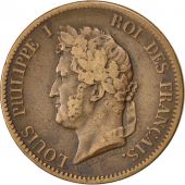 Colonies Franaises, Louis Philippe I, 5 Centimes 1839 A, KM 12
