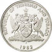 Trinit et Tobago, 10 Cents argent 1982, KM 44a