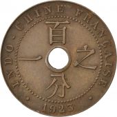 Indochine, 1 Cent 1923 Poissy, KM 12.3