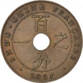 Indochine, 1 Cent 1927 A, KM 12.1