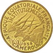 Afrique Equatoriale Franaise, Cameroun, 25 Francs 1958 Essai, KM E9