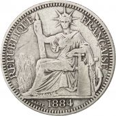 Cochinchine, 10 Cent 1884 A, KM 4