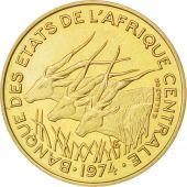 Afrique Centrale, 10 Francs 1974 Essai, KM E3