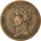 Colonies Franaises, 10 Centimes Charles X 1828 A, KM 11.1