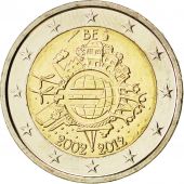 Belgique, 2 Euro 10 ans de l'Euro 2012